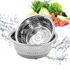 Image 1 of Default Title for the product Spillbox Stainless Steel Colander | Strainer | Sieve Combo of 2 Sizes