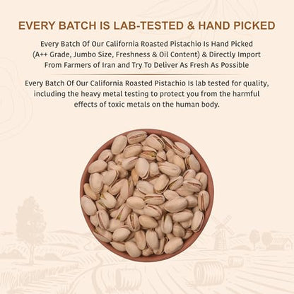 Image 4 of NUTTY ORGANICS California Roasted Pistachios 500 GM