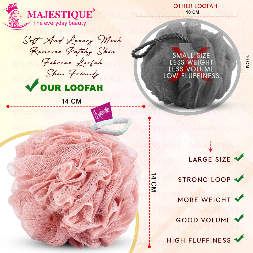 Image 2 of Majestique Luxury Bathing Round Loofah