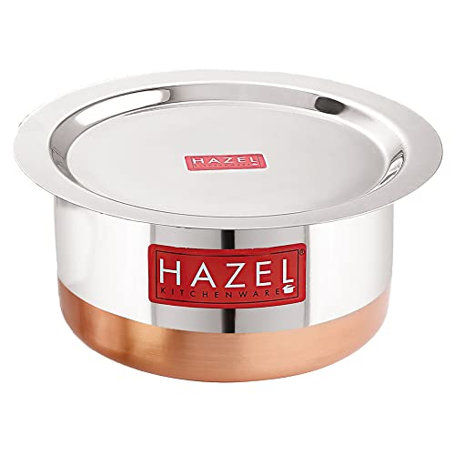 Image 7 of SS (1 pc Tope with 1 pc Lid) / 6.5 l for the product HAZEL Stainless Steel Patila Set with Lid