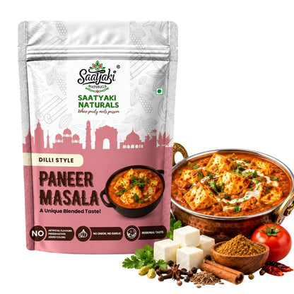 Image 2 of 50 g (Pack of 1) for the product SAATYAKI NATURALS Dilli Paneer Masala