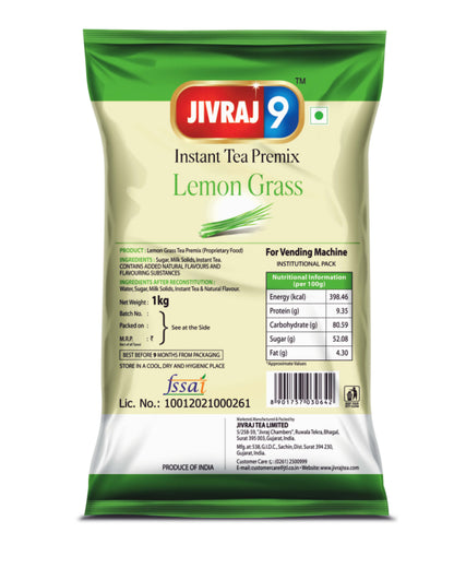 Image 1 of 1 kg for the product jivraj9 Tea Lemon Grass Premix Tea