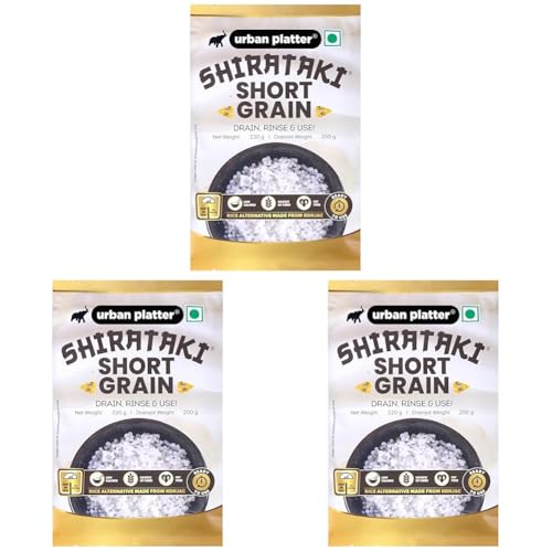 Image 3 of 220 g (Pack of 3) for the product Urban Platter Shirataki Short-Grain Rice