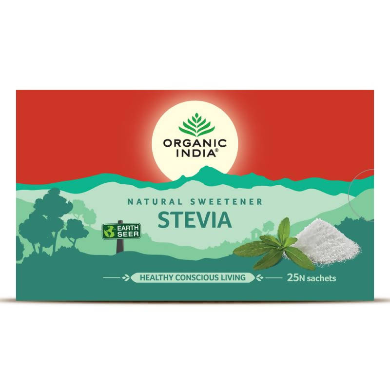 Image 1 of Organic India Natural Sweetener Stevia Sachets