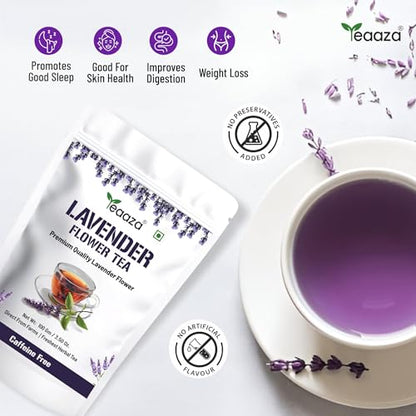 Image 6 of Teaaza Lavender Flower Tea, 100 Gm-100 Cups