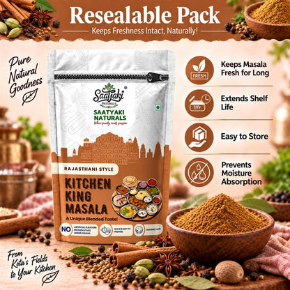 Image 9 of SAATYAKI NATURALS Kitchen King Masala