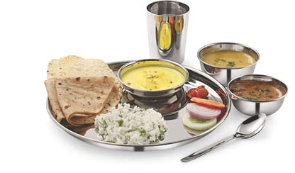 Image 2 of 12 cm / Classic for the product neelam Stainless Steel Dinner Set