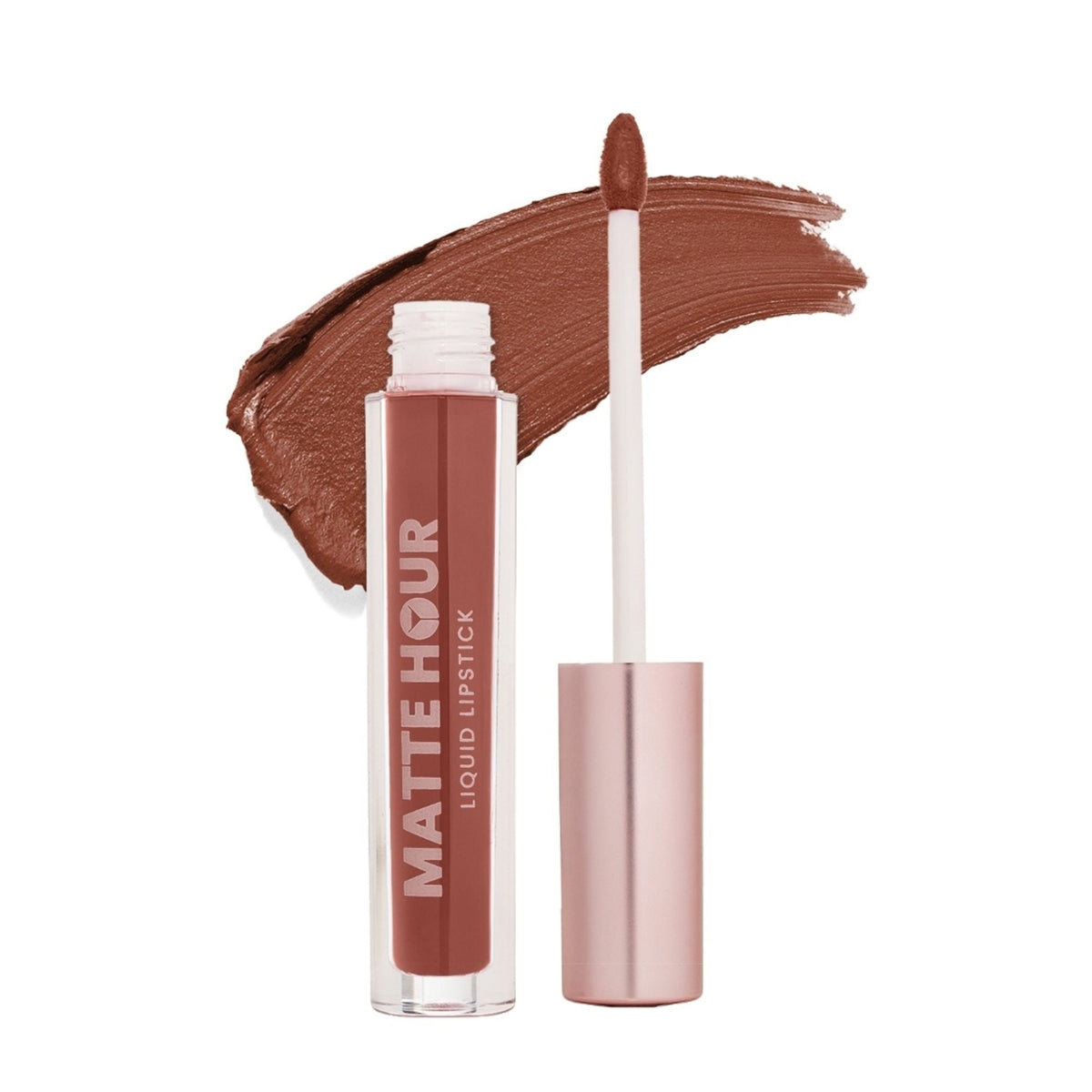 Image 1 of 4.2 ml / Pack of 1 for the product Swiss Beauty Matte Hour Waterproof Liquid Lipstick, Up To 10-Hour - 9 Cinnamon Sour