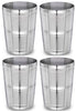 Image 1 of Default Title for the product neelam Stainless Steel Diamond Glass Set of 4, 400 ml