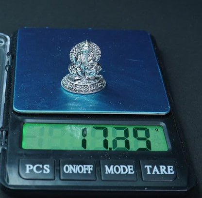 Image 4 of Dista Silvers Antique Ganesh 17.29G