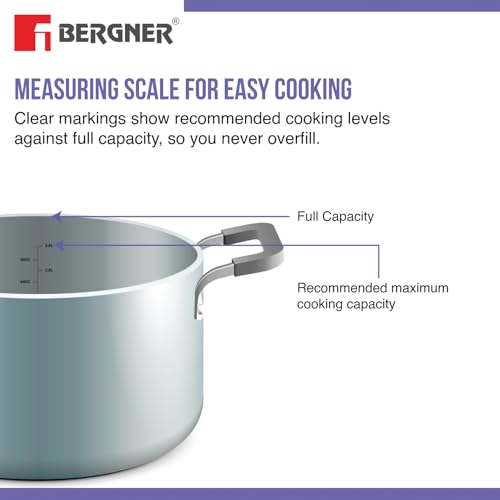 Image 7 of BERGNER BE Essentials Tri-Ply Stainless Steel Tadka Pan 10cm 300ml