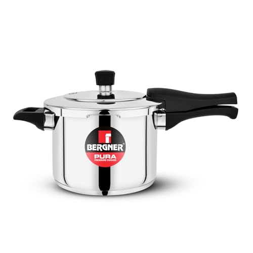 Image 1 of 6.5 Litres / Pura for the product Bergner Pura Stainless Steel Pressure Cooker