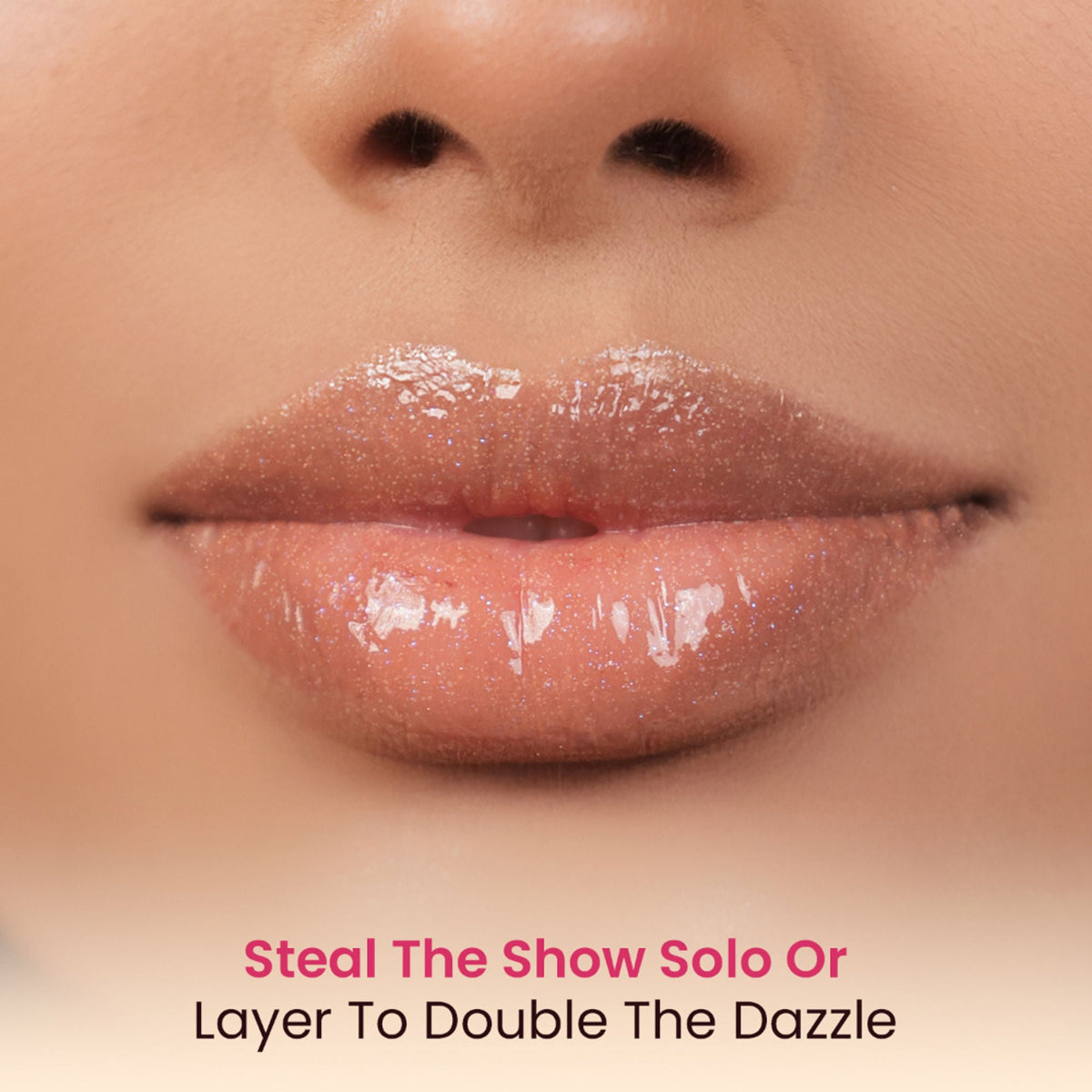 Image 5 of Swiss Beauty Moist Heist Shimmer Lip Oil Luminous Shine , Hydrating & Lightweight - 3 Orange Alert