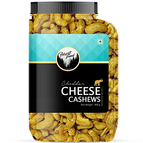 Image 1 of Pack of 1 for the product Forest Found Cheese Flavored Roasted Cashews 400g