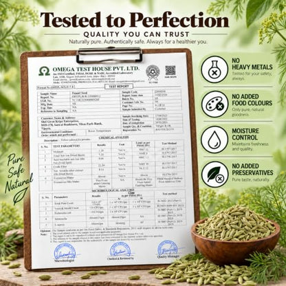 Image 6 of SAATYAKI NATURALS Organic Fennel Seeds