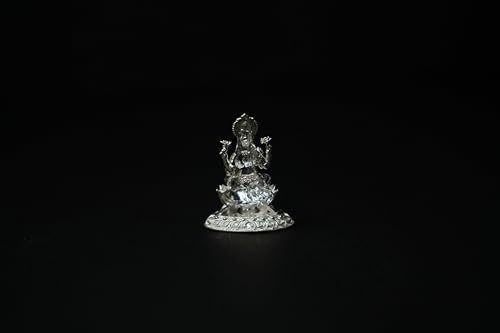 Image 2 of Dista Silvers Goddess Laxmi Devi Idol 16.29grams