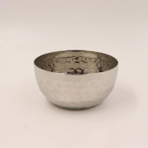 Image 3 of Spillbox Hammered SideDish Bowl-4