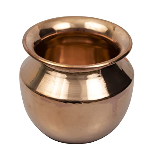 Image 5 of Spillbox Traditional Handcrafted Copper Lota (Large)