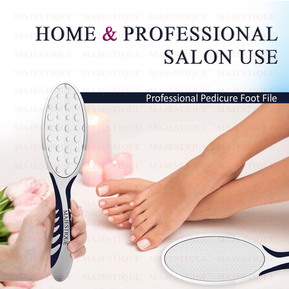Image 6 of Majestique Foot File with Handle - Professional Pedicure for Callus Removal - Color May Vary