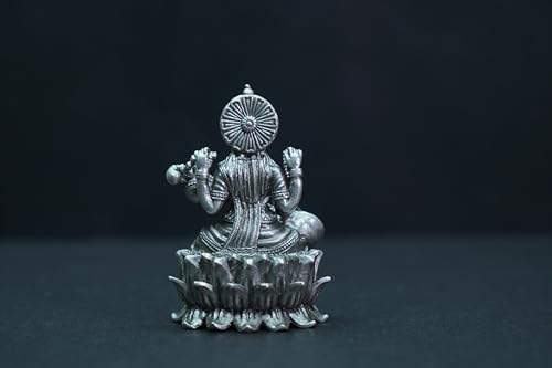 Image 3 of Dista Silvers Antique Sarawathi Idol 59.40G