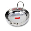 Image 1 of Default Title for the product Hazel Stainless Steel Kadai with Handle 1000 ml