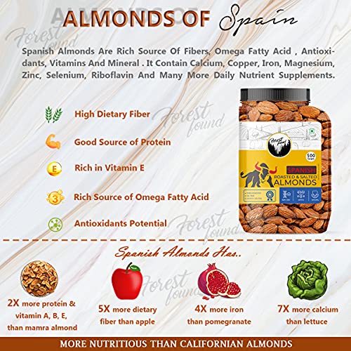 Image 5 of Forest Found Salted Almonds - 500g