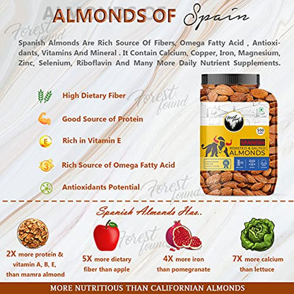 Image 5 of Forest Found Salted Almonds - 500g
