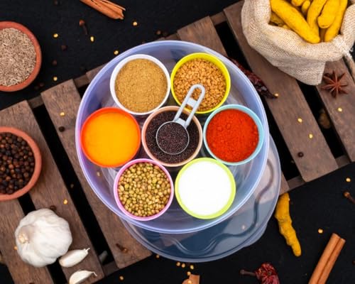 Image 4 of HomeWiz Round Masala Box 1500ml