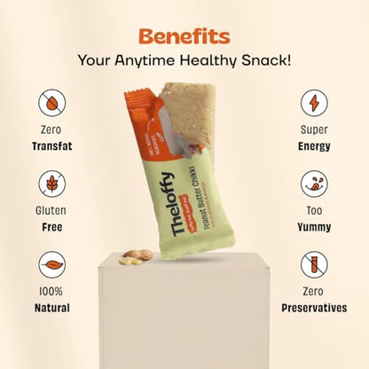 Image 5 of THELOFFY Premium Peanut Butter Chikki Pack of 30 Pcs (24g Each)
