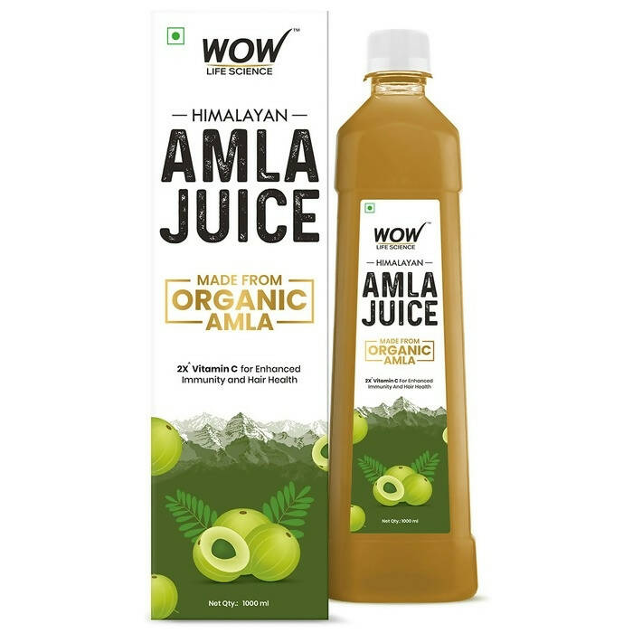 Image 1 of 1000 ml for the product Wow Life Science Himalayan Amla Juice