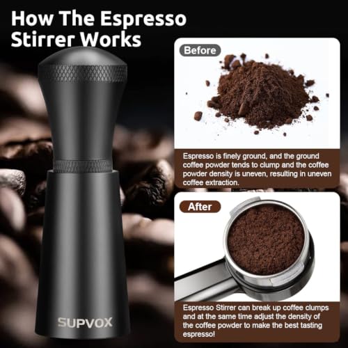 Image 7 of Supvox Espresso Coffee Stirrer Needle with 17Pcs Detachable SUS Pins Stand