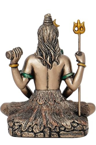 Image 2 of Meditating Lord Shiva Statue | Lord Shiva Idol for Home Decor Pooja Room Office Car Dashboard | Shiv Murti | Shiv Idol Gift for Diwali Housewarming Maha Shivratri (3 Inch)