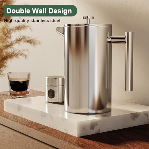 Image 7 of Supvox French Press Coffee Maker 600ml