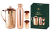 Image 1 of Default Title for the product KC Copper Water Bottle and Jug Combo Set - 1000 ml Bottle, 2000 ml Jug, 2 Glasses