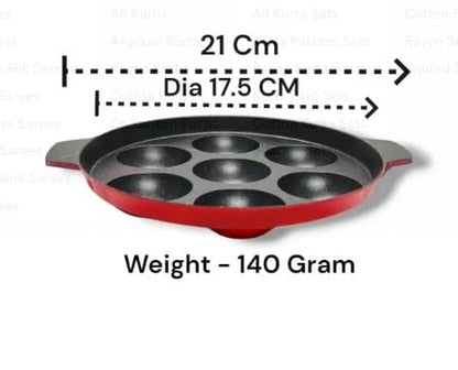 Image 2 of Generic Non-Stick Appam Patra 7 Cavity Appe Pan 21 cm