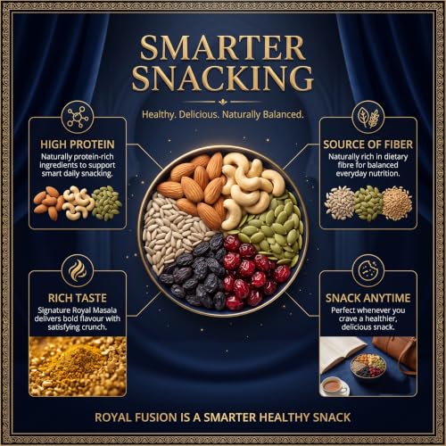 Image 6 of Forest Found Royal Fusion Masala Dry Fruits Trail Mix - 400gm