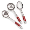 Image 1 of Default Title for the product HAZEL Stainless Steel Kitchen Tools Spoons Set of 3