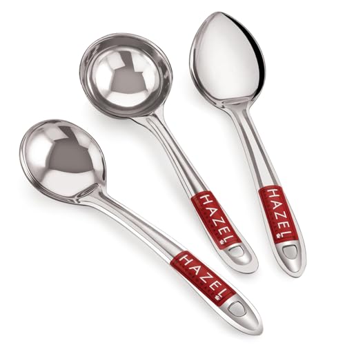 Image 6 of HAZEL Stainless Steel Kitchen Tools Spoon Set of 4