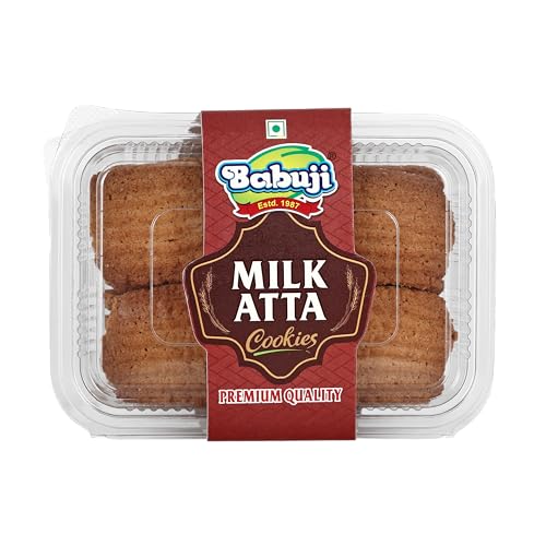 Image 1 of Default Title for the product BABUJI Milk Atta Cookies 300 gram