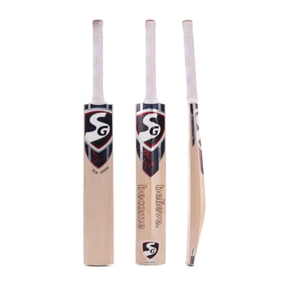 Image 5 of SG KL RAHUL Spark Bat Kashmir Willow Hard Pressed Shaped for Superb Stroke Cricket Bat (Leather Ball) No.4