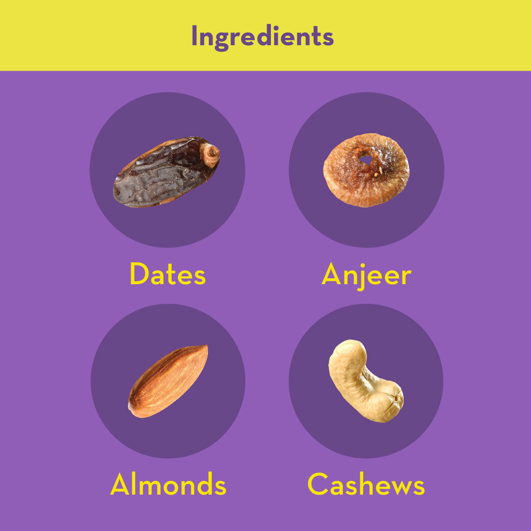 Image 5 of Go desi Dry Fruit Barfi | Made with 93% Dry Fruits