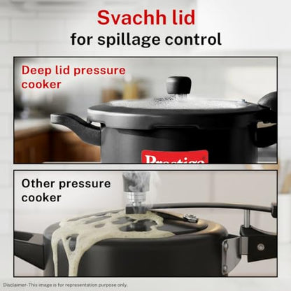 Image 5 of Prestige Svachh Outer Lid Pressure Cooker Hard Anodized Body