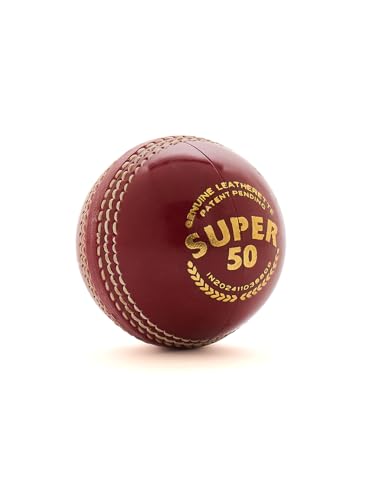 Image 5 of SG Cricket Balls Super 50 Red
