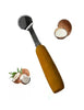 Image 1 of Default Title for the product Generic Tarpon Wooden Handle Coconut Scraper | Grater | Chopper | Pack of 1