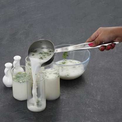 Image 3 of HAZEL Stainless Steel Ladle for Kitchen 280 ml
