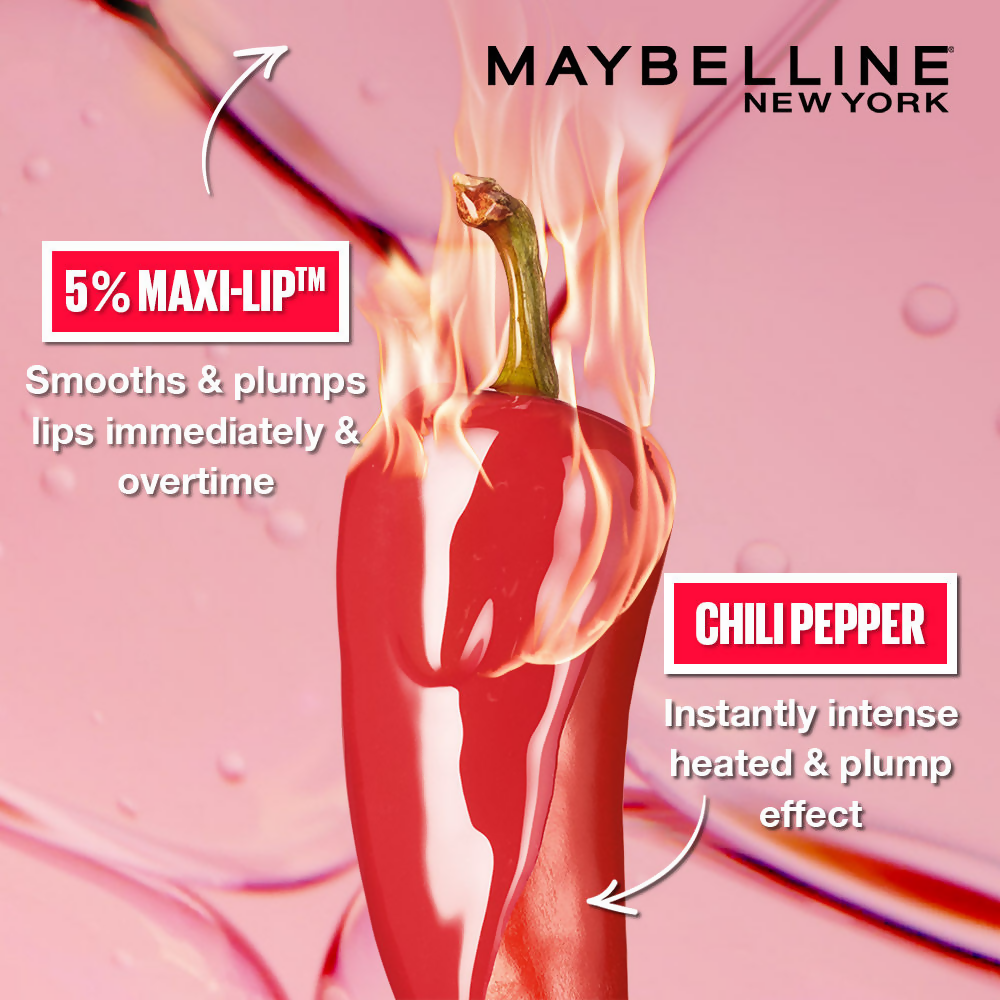 Image 6 of Maybelline New York Lifter Plump - Plumping Lip Gloss - Hot Chili