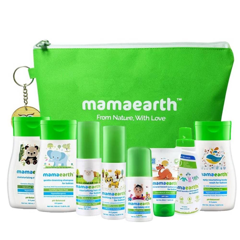 Image 1 of Mamaearth Natural Baby Care Kit