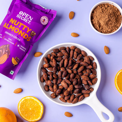 Image 2 of Open Secret Nutty Almonds : Orange Cocoa