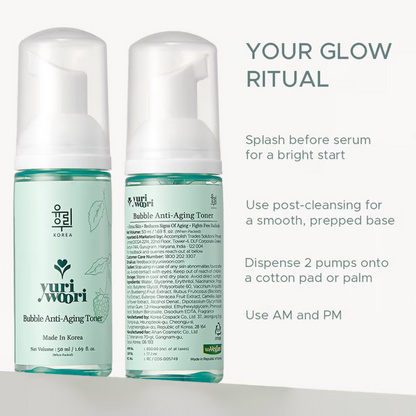 Image 5 of Yuri Woori Bubble Anti-Aging Toner
