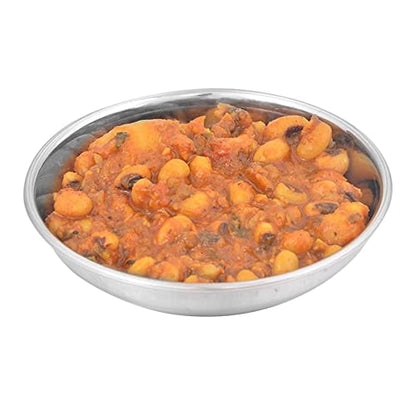 Image 5 of neelam Stainless Steel Prem Small Halwa Plate 13 cm Set of 6